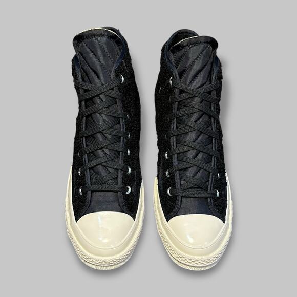 Converse Chuck 70 High Top Sherpa Black Men’s Size 6 / Women’s 8 - Picture 3 of 8